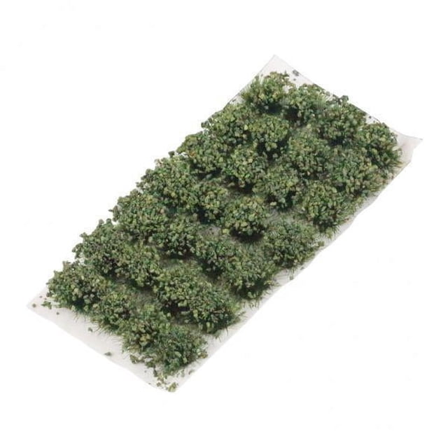 Mechones de hierba en miniatura,modelo de paisaje de mechones de hierba estática mini paisaje,mesa de arena terreno autoadhesivo kit de decoración de hierba,juego de racimo de flores