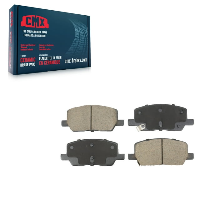 CMX Rear Ceramic Disc Brake Pads CMX-D2164 for Car 2017-2025 Tesla X S with Single Piston Caliper