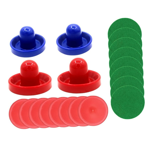 Empujadores y discos de hockey de aire de 96 mm para mesas de hockey de aire Estilo A