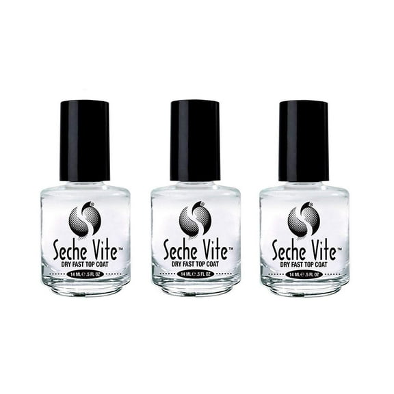 Seche Vite Dry Fast Top Coat (3 Pack)