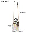 thumbnail image 2 of FORMRS Crossbody Bag for Women Quilted Travel Shoulder Cell Phone Purse with Chain Strap Handbag, Cute Gummy Bears Pattern, 2 of 7
