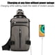 thumbnail image 3 of Bolso de pecho multifuncional Moda Casual Bolso bandolera de un solo hombro Mochila impermeable, 3 of 5