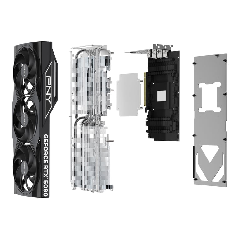 PNY NVIDIA GeForce RTX™ 5090 OC Triple Fan, Graphics Card 32GB