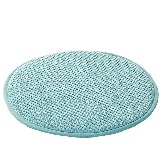 Coussins de Chaise pour Chaises de Salle à Manger, Mobilité et Assise, Coussin Résistant à la Décoloration et Imperméable, Coussins Ronds pour Tabouret, Coussin de Chaise Rond avec Attaches pour la Maison, le Patio, le Bureau et les Sièges d'Auto, 12x12 Pouces