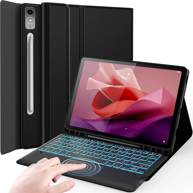 Funda de teclado Nanhent para Lenovo Tab P12 12.7" TB370FU 2023