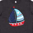 thumbnail image 4 of Inktastic Sailboat, Sailing Boat, Sails - Red Blue White Youth T-Shirt, 4 of 5