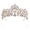 Gold, variant on Bridal Rhinestone Tiara Gem Crystal Hair Crown Princess Headpiece Wedding Hair Accessories for Women and Girls