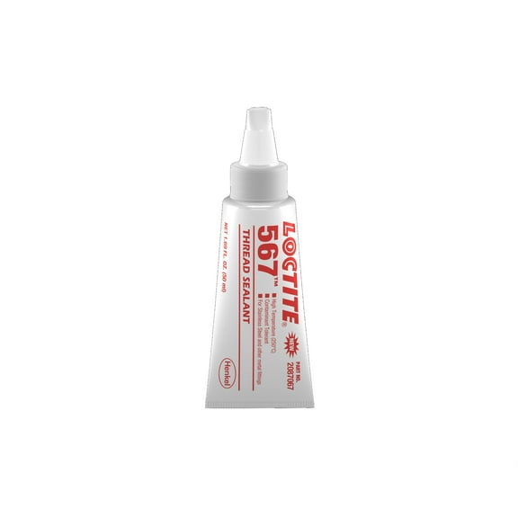 Loctite 2087067 567 Thread Sealant 50 mL Tube, White (Pack of 1) CA1