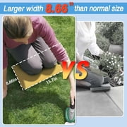 Garden Kneeling Pad 3pcs, Extra Wider 8.66“, Kneeling Mat Waterproof with Bright Color Tone, Knee Pads for Gardening, Yoga, House Clean, Repair Work