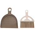 thumbnail image 2 of Mini Broom Dustpan Brown for Compact Storage and Effective Dust Removal for Cleaning Use, 2 of 4