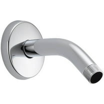 Delta 5-7/16" Wall Mounted Shower Arm - Includes Wall Flange, Available in Various Colors