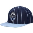 thumbnail image 3 of Men's Mitchell & Ness Navy Vancouver Whitecaps FC Team Pin Snapback Hat, 3 of 5