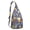 Grey-18, variant on Mushroom Sling Backpack – Fairycore Cottagecore Crossbody Bag with Vintage Fungi Print, Psychedelic Boho Daypack for Witchy Aesthetic, Hiking, and Everyday Magic