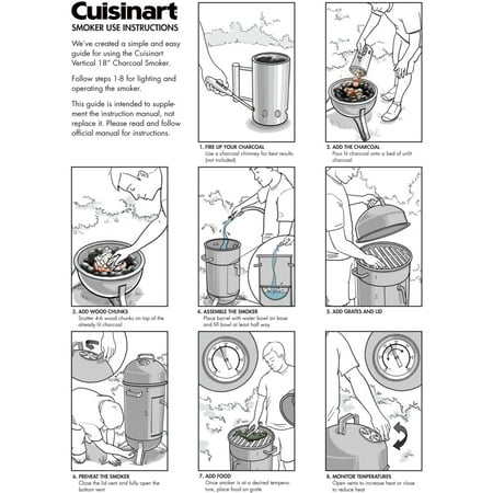 Cuisinart COS-118 Vertical 18" Charcoal Smoker