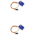 thumbnail image 4 of Tholdsy 9g Micro Servo Ligero Pequeño Mini Servos Metal Motor Kit Helicóptero Avión Coche Barco Ala Avión Robot 360 ° 360° 2Conjunto, 4 of 6