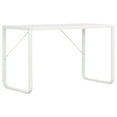 thumbnail image 2 of vidaXL Computer Desk White 47.2"x23.6"x28.7", 2 of 5