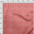 thumbnail image 3 of oneOone Cotton Flex Red Fabric Watercolor Sewing Fabric By The Yard Printed Diy Clothing Sewing Supplies 40 Inch Wide, 3 of 4