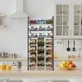 thumbnail image 6 of 7-Tier Can Organizer Rack Dispenser for Pantry, Brown, 6 of 7