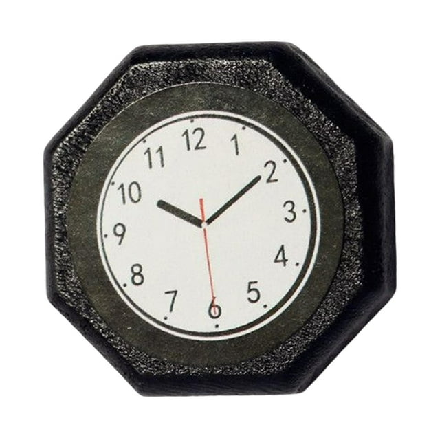Reloj en miniatura Zulema Accesorio en miniatura Mobiliario en miniatura Negro