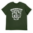 thumbnail image 3 of Industrial Grunge Music Tee - German Metal & Rock Band Inspired Graphic T-Shirt Army Green-style 5XL, 3 of 7