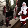 thumbnail image 3 of Christmas Stocking Christmas Gift Bag Large Christmas Stocking Christmas Decoration Christmas Stocking Hanging Christmas Gift Bag for Wood, Fireplace, 3 of 5