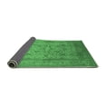 thumbnail image 2 of Ahgly Company Indoor Square Oriental Emerald Green Industrial Area Rugs, 8' Square, 2 of 4