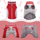 thumbnail image 3 of Chaqueta impermeable y cálida para perros pequeños, medianos y grandes, ropa reflectante para mascotas para clima frío, chaleco resistente al viento con forro polar y arnés, XL, 3 of 4