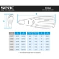 thumbnail image 2 of Seac Fuga Full Foot Fins, 2 of 5