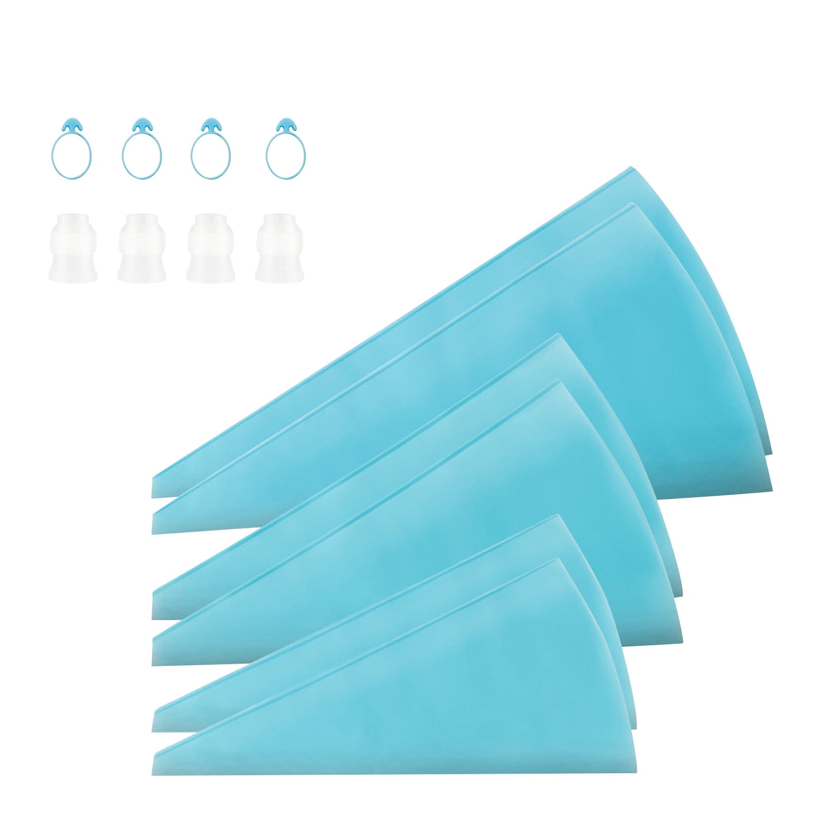 VerPetridure Reusable Icing Piping Bags Kit Cookie Supplies Set of