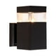 thumbnail image 1 of Aplique exterior IP44, color negro, 1 luz E27, 10W, 1 of 4