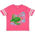 thumbnail image 3 of Inktastic Sea Turtle Swimming Boys or Girls Toddler T-Shirt, 3 of 5