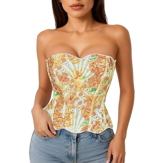 Corset Gainant pour Femmes, Costumes Cosplay, Lingerie Bodyshaper, Shapers pour Femmes TTG