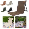 thumbnail image 3 of MYG Outdoor Portable Back Chair Lightweight Foldable Seat Cushion for Camping Beach, 3 of 8