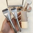 thumbnail image 2 of 1pc Ultra-Thin Straight-Line Foundation Brush - Smooth Flat Head for Flawless Mask Application, Non-Absorbent, Soft Nylon Bristles, Durable ABS Plastic Rod, Unscented, Suitable for Normal Skin Types, 2 of 5