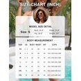 thumbnail image 6 of Women Bathing Suit Cover Up Ruffles Beach Dress Spaghetti Strap Swimsuit Coverup Vacation Outfits, 6 of 6