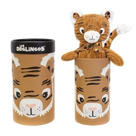 Les Deglingos Big Simply Plush Animal In Tube | Speculos the Tiger price history on PriceWatchPro