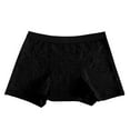 thumbnail image 3 of FUNUONY Period Underwear for Women Leak Proof Menstrual Panties,Comfort Incontinence Protective Briefs,Postpartum Boxer Brief Absorbent Underwear for All Day and Night Black L, 3 of 9