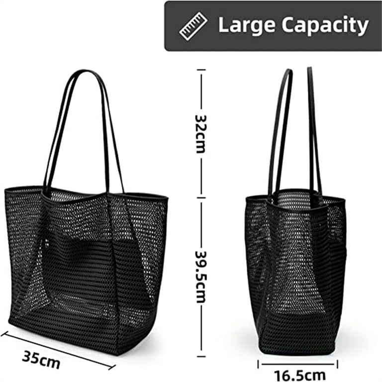  Large Beach Bags for Women,tote Handbag Handmade Weaving Shoulder  Bag with Reusable Grocery Shopping Bag Straw Bag : Home & Kitchen