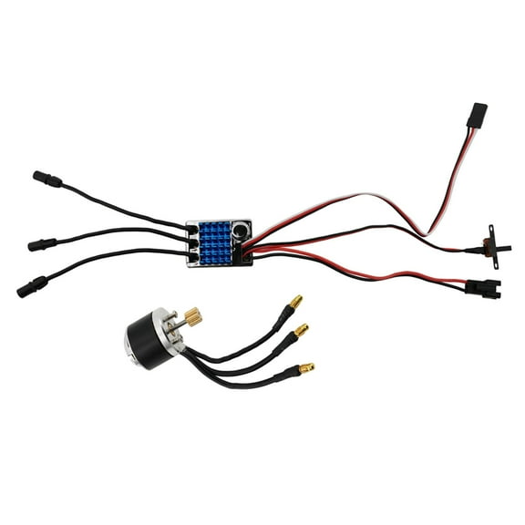 yotijay 2322 Outrunner Brushless Motor Power Upgrade Kit for MN99S 1/12 RC Car Truck