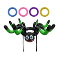 thumbnail image 1 of Juego de lanzamiento de Halloween, sombrero de araña inflable, actividad familiar, lanzamiento de PVC, construcción fácil de usar, correa para la barb Verde, 1 of 8