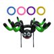 thumbnail image 1 of Juego de lanzamiento de Halloween, sombrero de araña inflable, actividad familiar, lanzamiento de PVC, construcción fácil de usar, correa para la barb Verde, 1 of 8