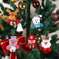 thumbnail image 6 of 1Bag 8Pcs Christmas Bells Hanging Decorations Ornaments Set for Christmas Tree and Holiday Party Decoration Mixed Shapes Mixed Color 110x82mm, 6 of 7