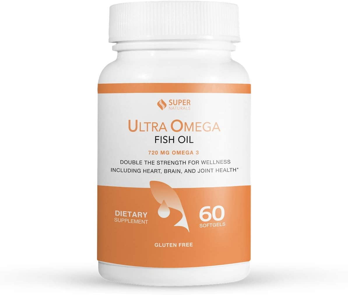 Super Naturals Ultra Omega Fish Oil Omega 3 FattyAcids