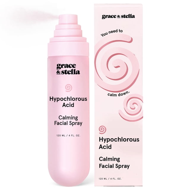 Skin Spray Grace & Stella con ácido hipocloroso para rostro, 120 ml
