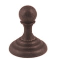 thumbnail image 4 of Alno A9081-CHBRZ Embassy 1-1/2" Robe Hook Chocolate Bronze, 4 of 7