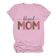 thumbnail image 5 of Nrmvnmi Mothers Baseball Tee Shirt for Women Short Sleeve Letter Printed Graphic Mom Gifts Tee Shirts Mothers Day Gifts, 5 of 5