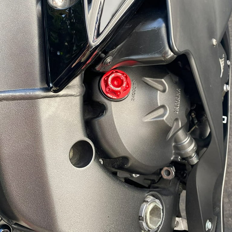 Aluminum Engine Oil Filler Cap For Yamaha Motorcycles - Fits R6, R1, R3, FZ Series & More