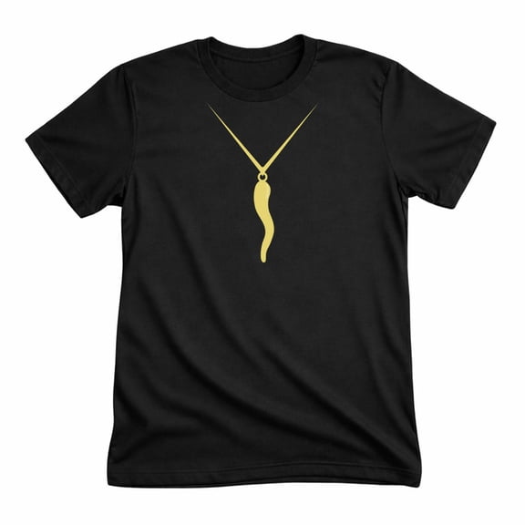Italian Horn Necklace Tee