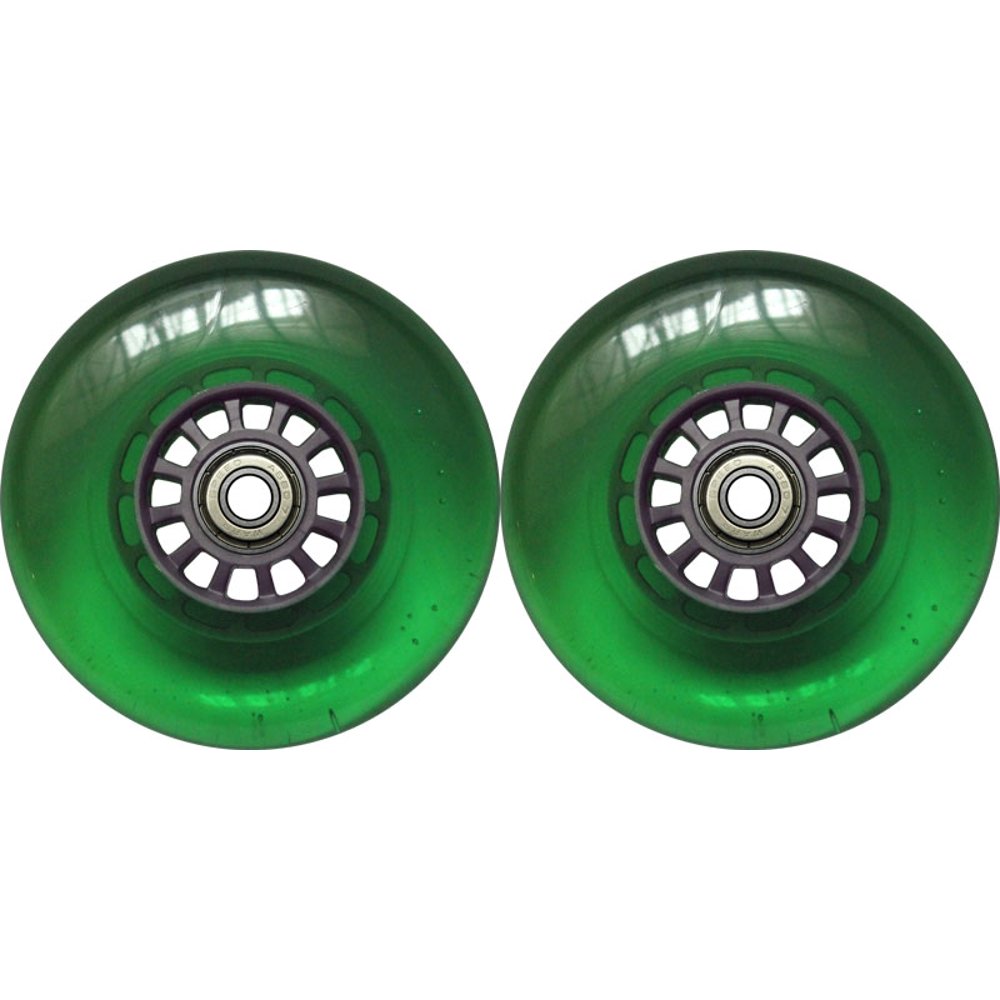 2 Replacement Scooter wheels 100mm for Razor Scooter with Bearings