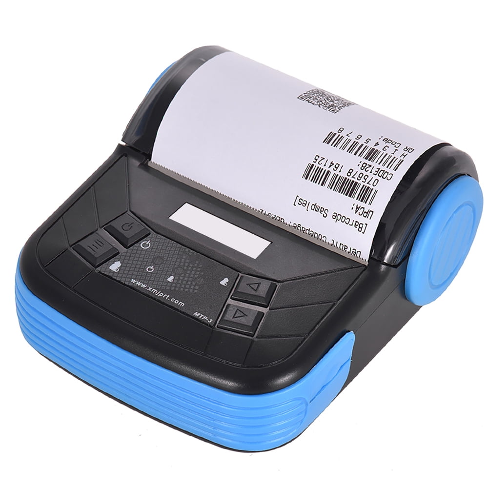 Wireless Handheld GOOJPRT PT-210 58MM BT Receipt Thermal Printer+10PK Paper O3Z8 